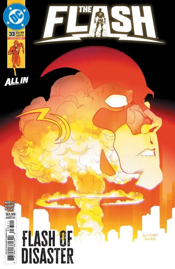 Cover of The Flash #33 (833)