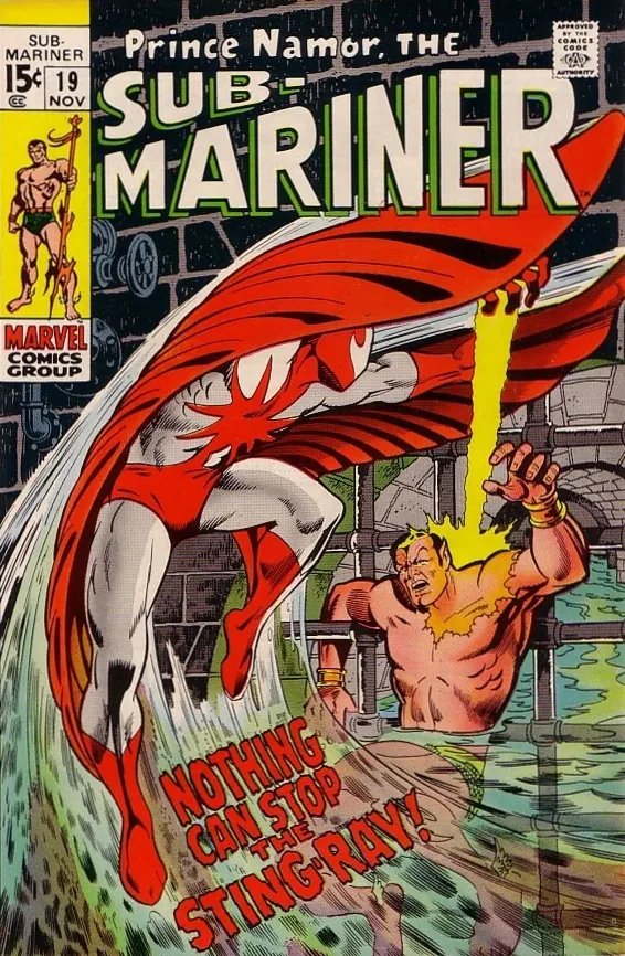 Cover of Sub-Mariner #19