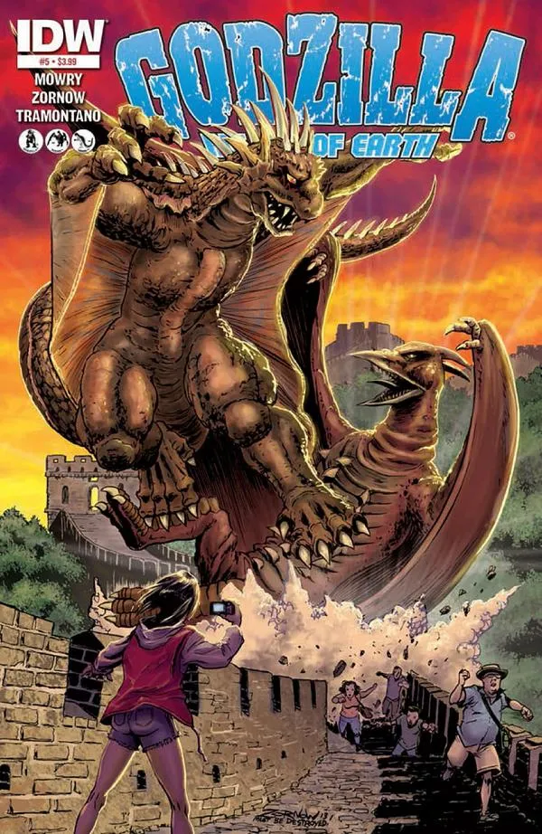 Cover of Godzilla: Rulers of Earth #5