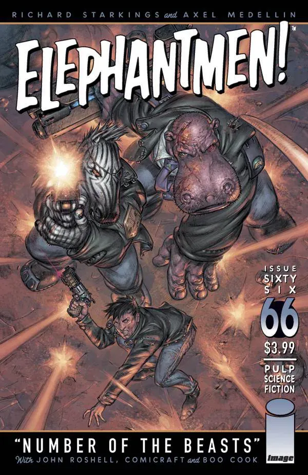 Cover of Elephantmen #66