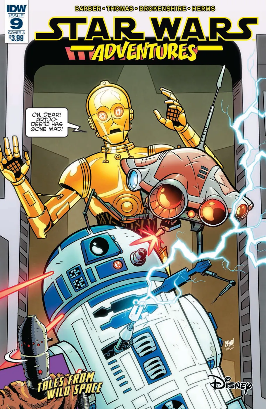 Cover of Star Wars Adventures #9