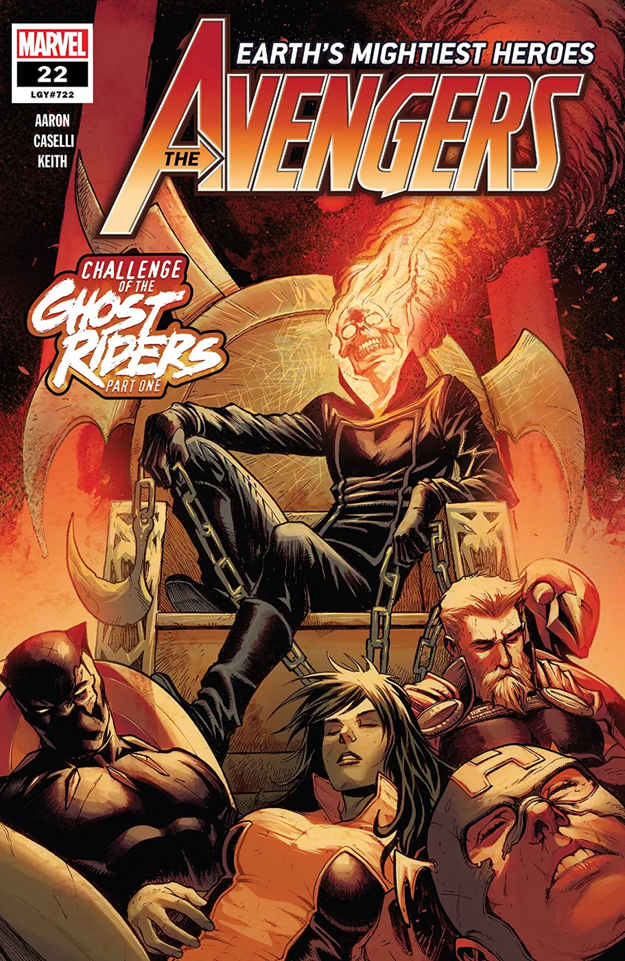 Cover of Avengers #22 (722)