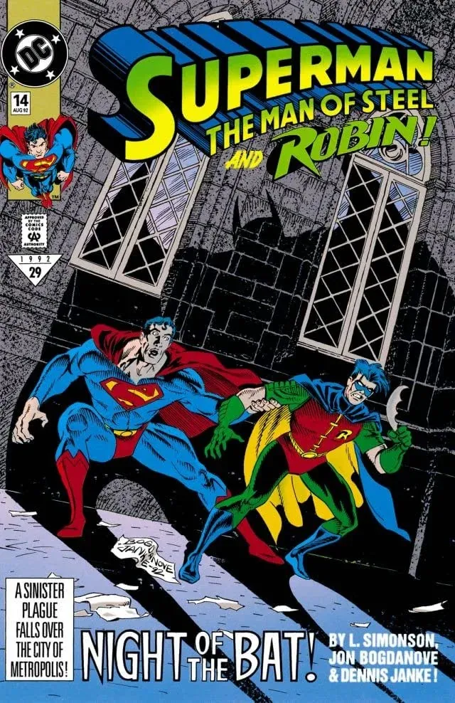 Cover of Superman: The Man of Steel #14