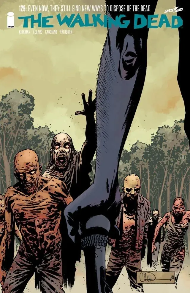 Cover of The Walking Dead #129