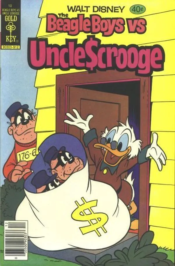 Cover of Walt Disney the Beagle Boys versus Uncle Scrooge #10
