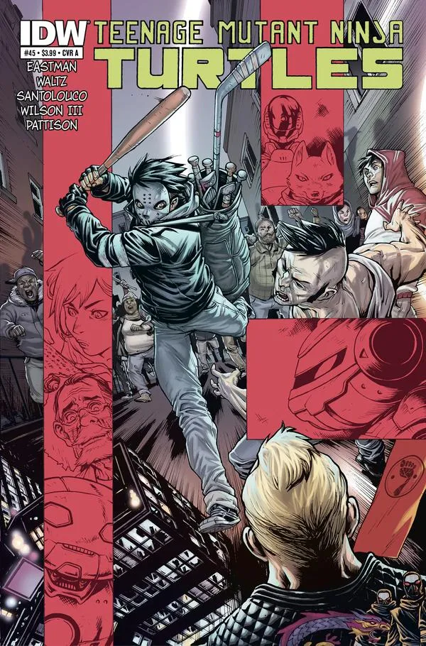 Cover of Teenage Mutant Ninja Turtles #45