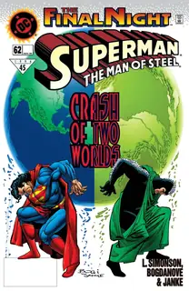 Cover of Superman: The Man of Steel #62