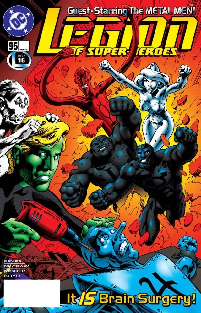 Cover of Legion of Super-Heroes #95