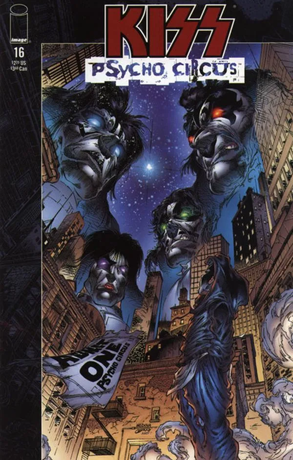 Cover of Kiss: Psycho Circus #16