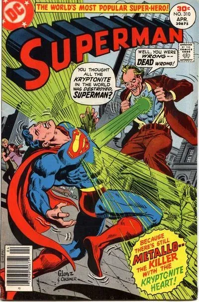 Cover of Superman #310