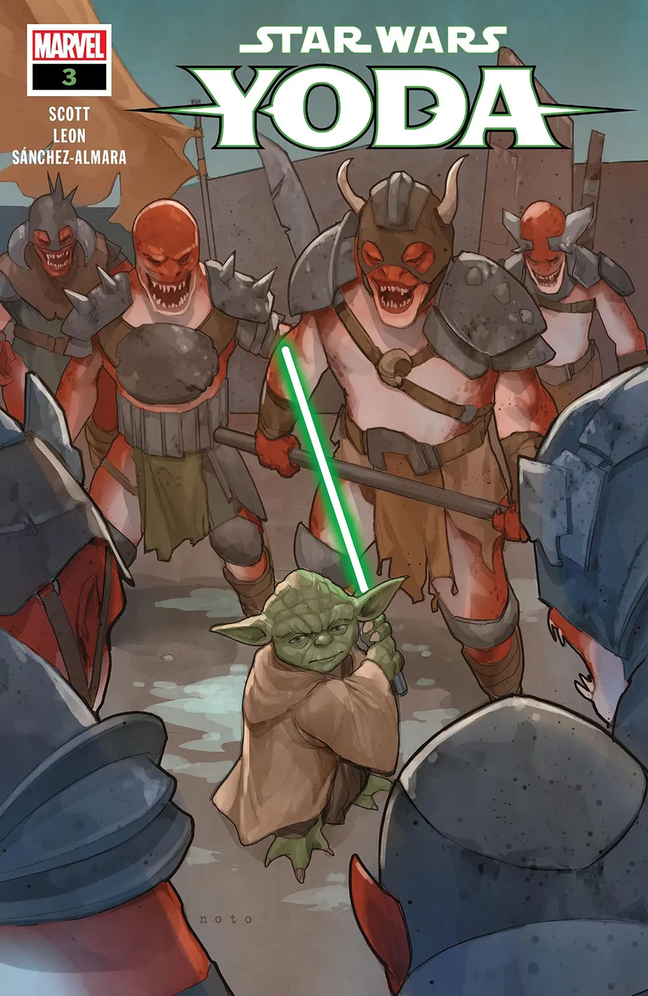 Cover of Star Wars: Yoda #3