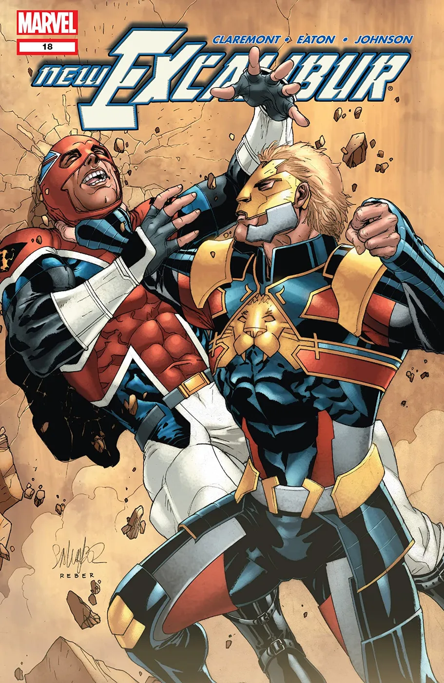 Cover of New Excalibur #18