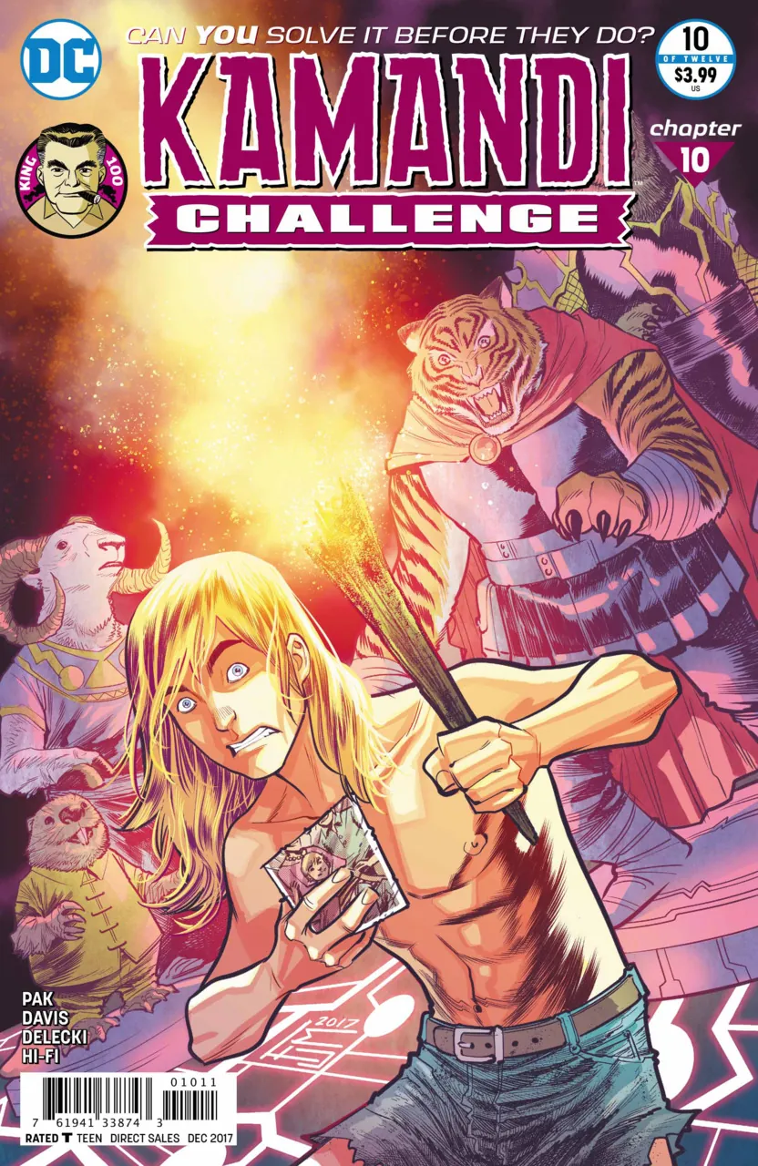 Cover of The Kamandi Challenge #10