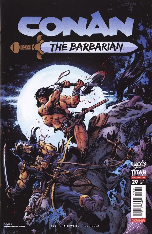Cover of Conan: The Barbarian #29