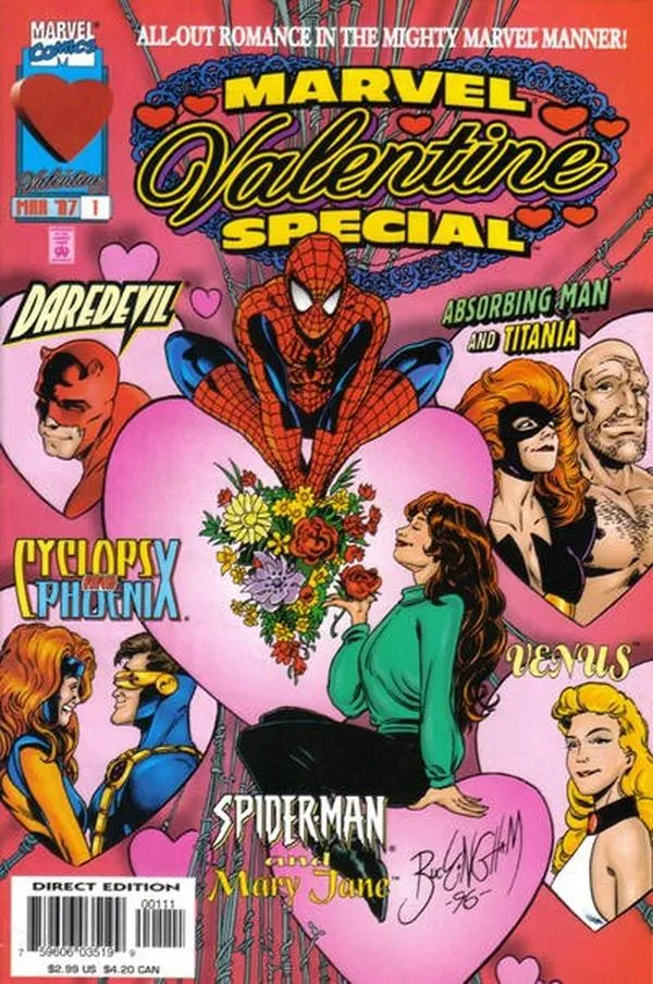 Cover of Marvel Valentine Special #1