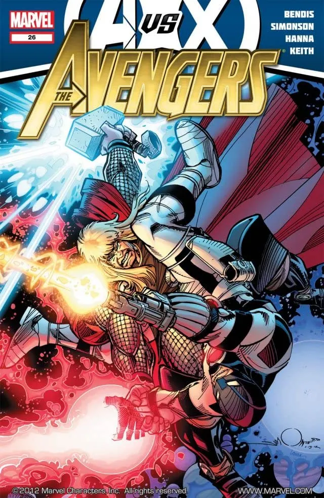 Cover of Avengers #26