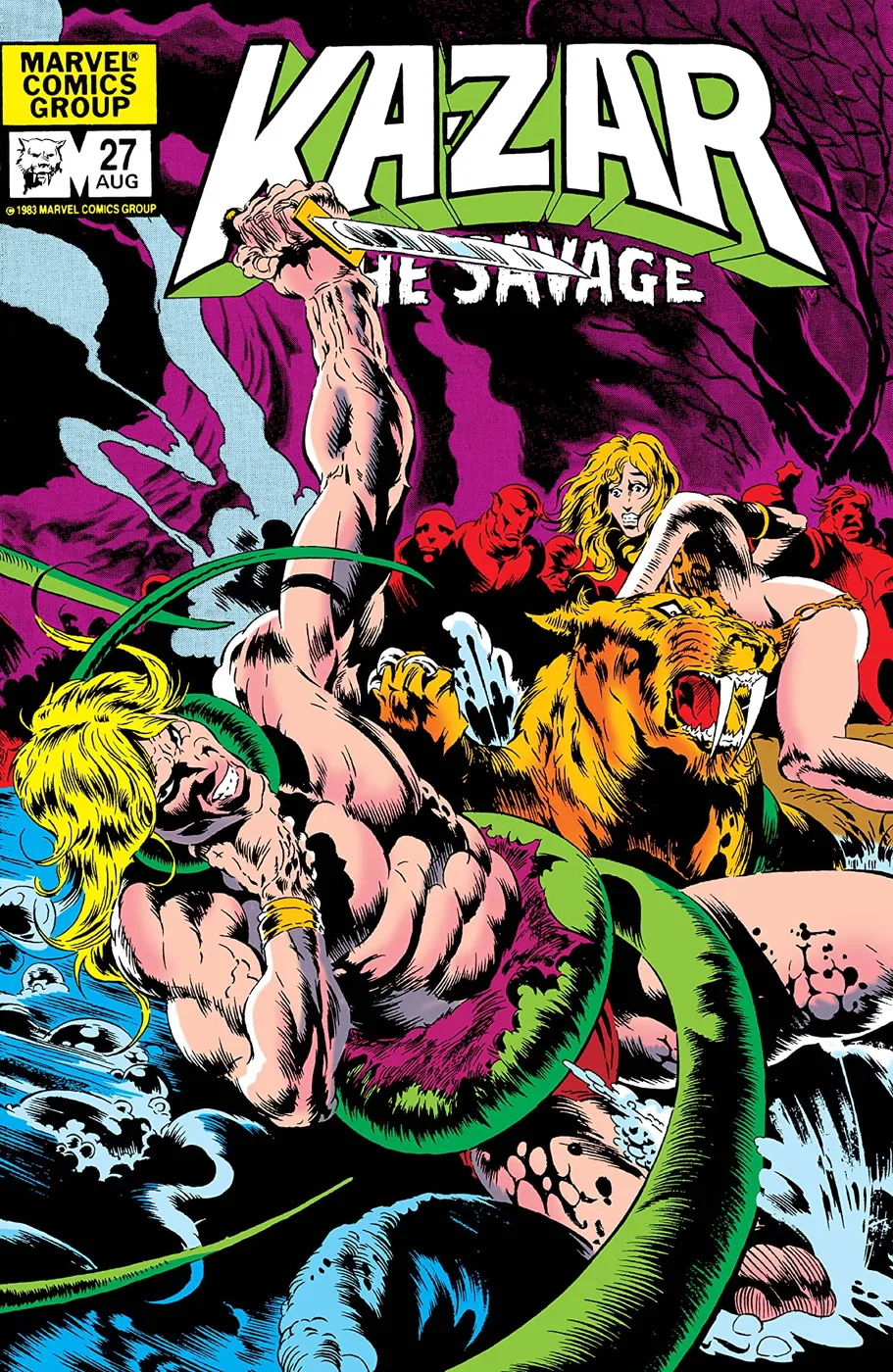 Cover of Ka-Zar the Savage #27