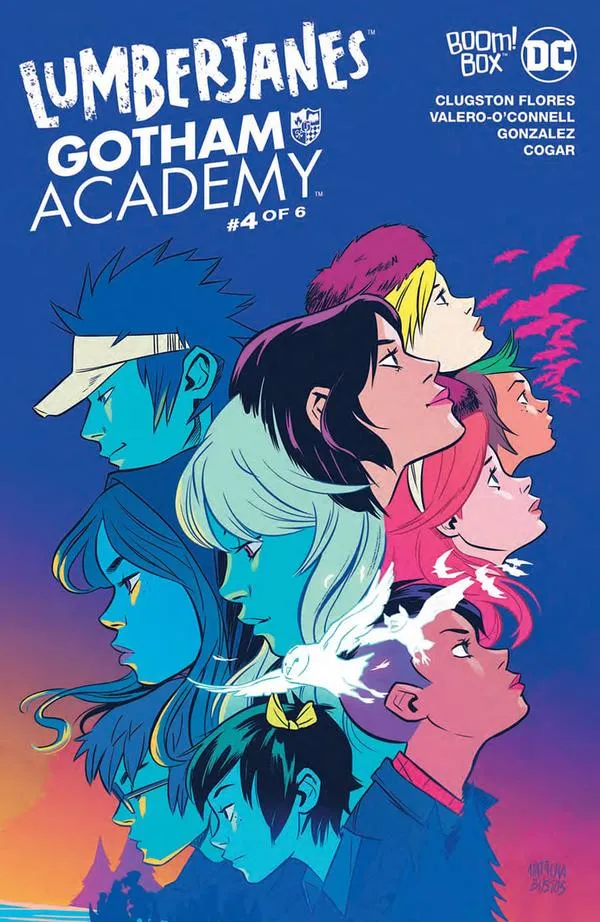 Cover of Lumberjanes / Gotham Academy #4