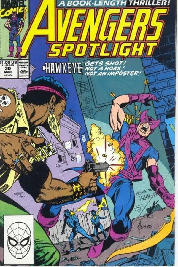 Cover of Avengers Spotlight #30