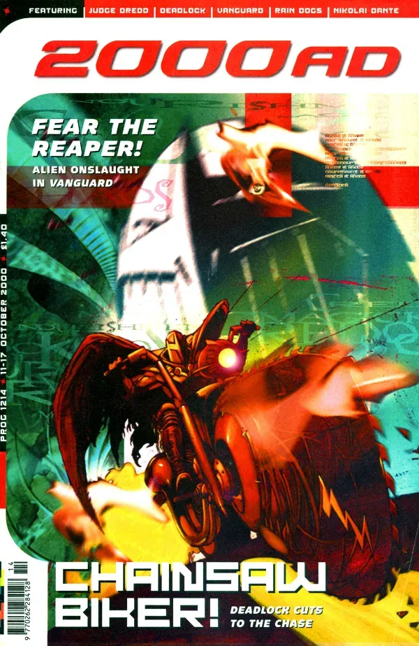 Cover of 2000 AD #1214
