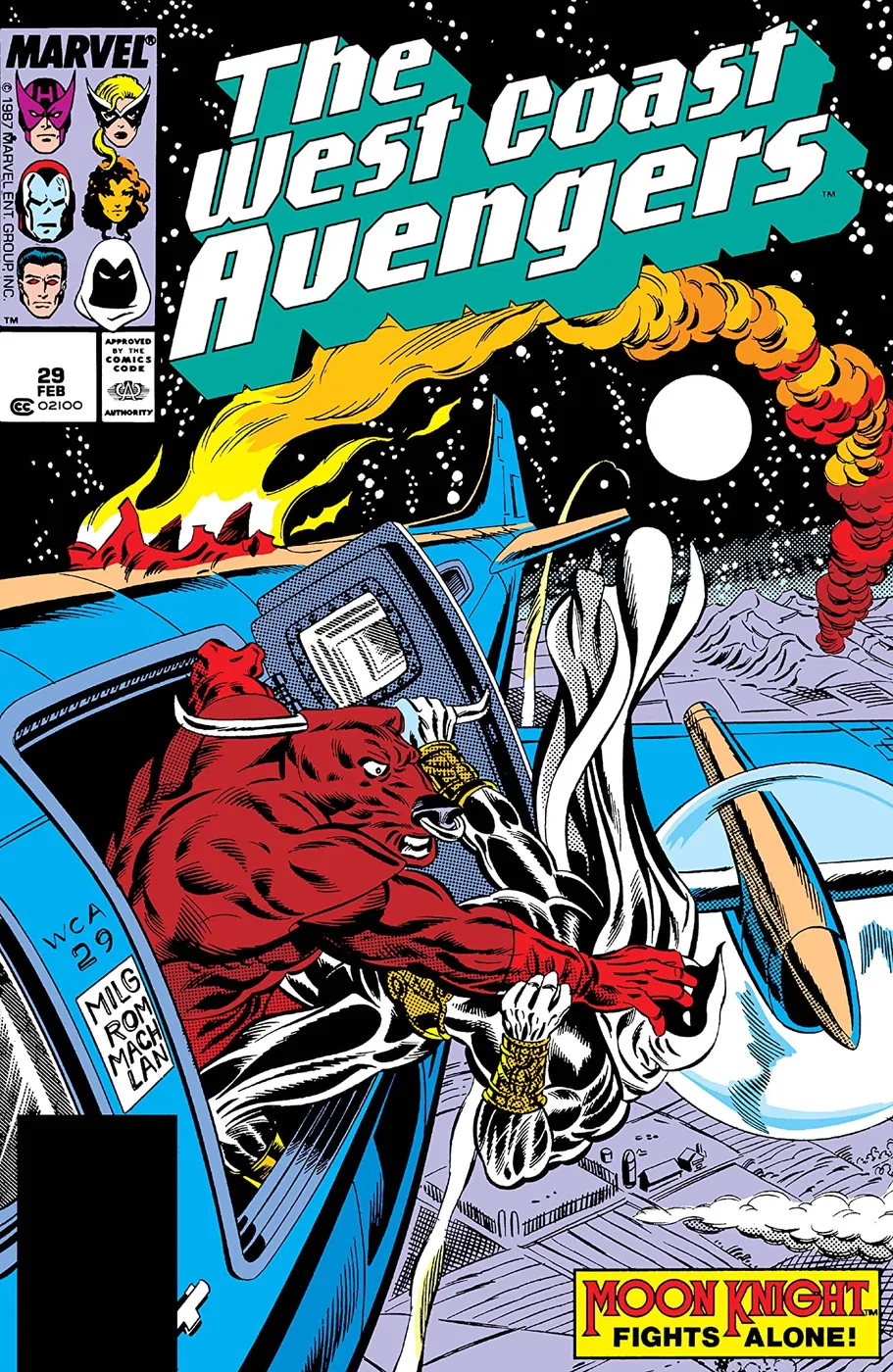 Cover of West Coast Avengers #29