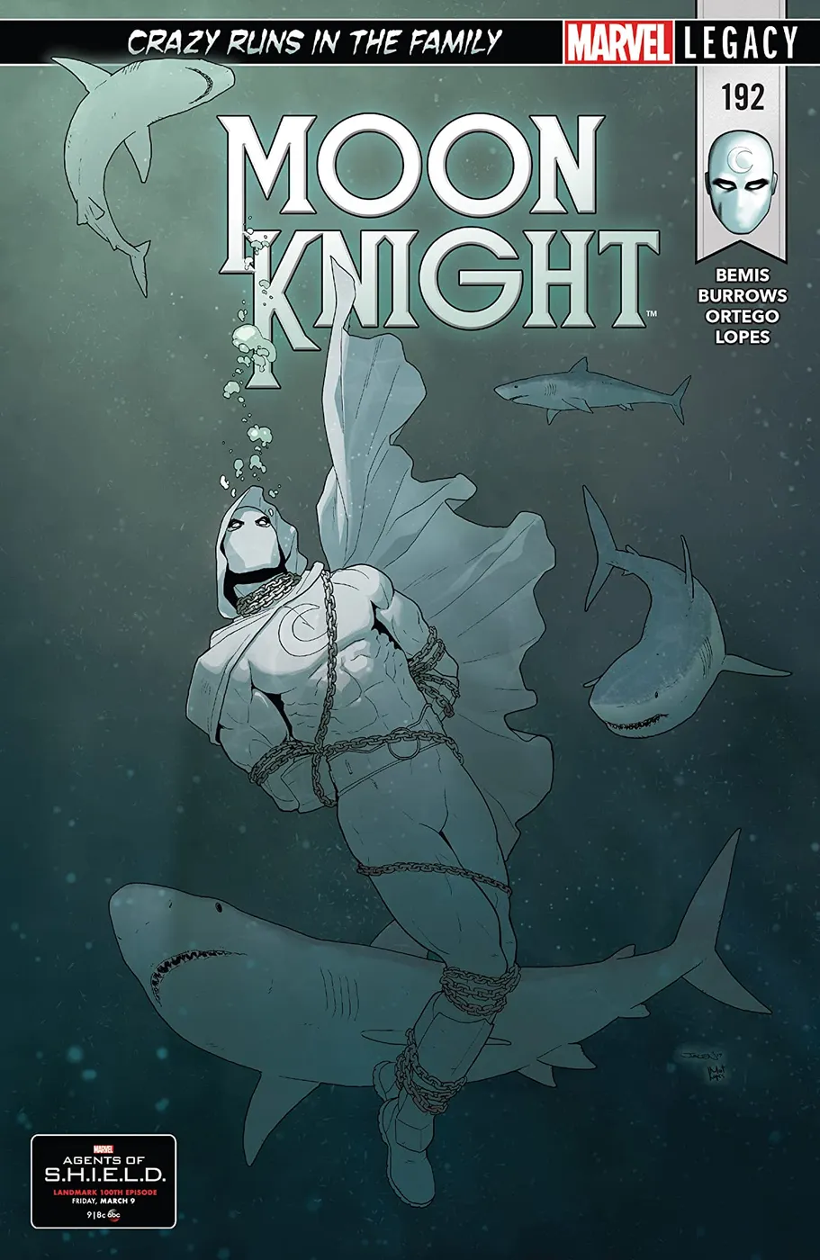Cover of Moon Knight #192