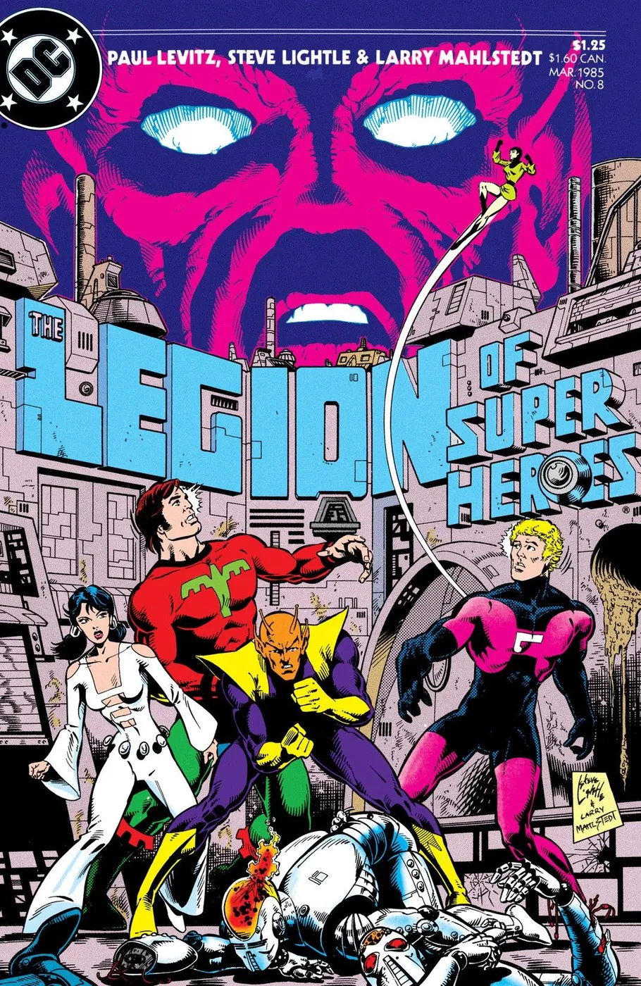 Cover of Legion of Super-Heroes #8