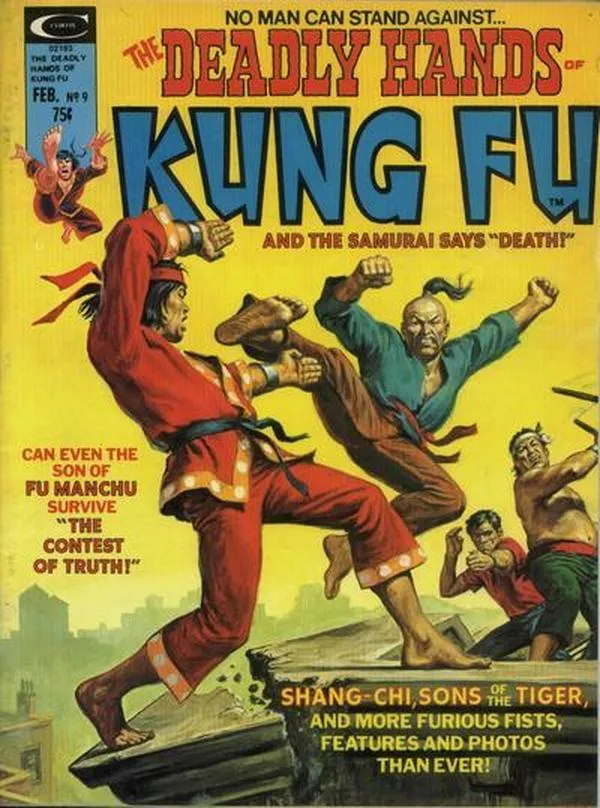 Cover of The Deadly Hands of Kung Fu #9