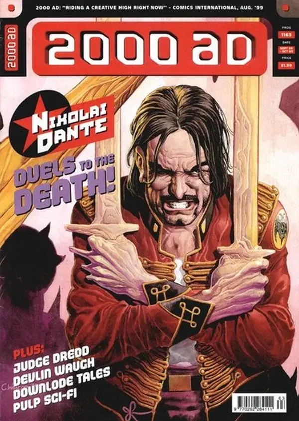 Cover of 2000 AD #1163