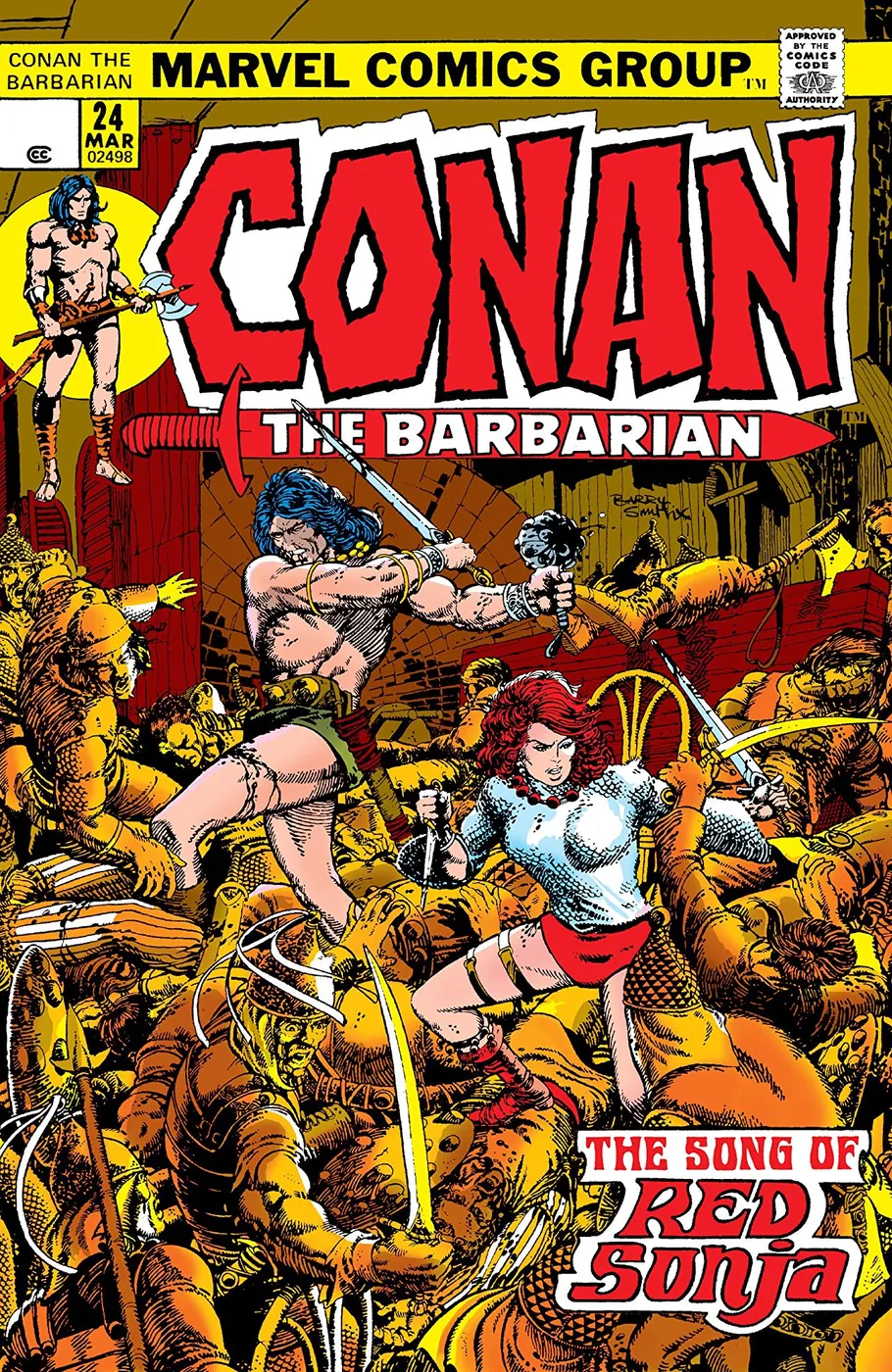 Cover of Conan the Barbarian #24