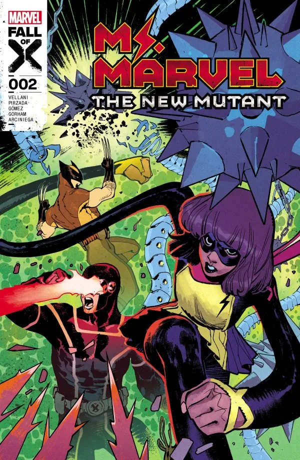 Cover of Ms. Marvel: The New Mutant #2