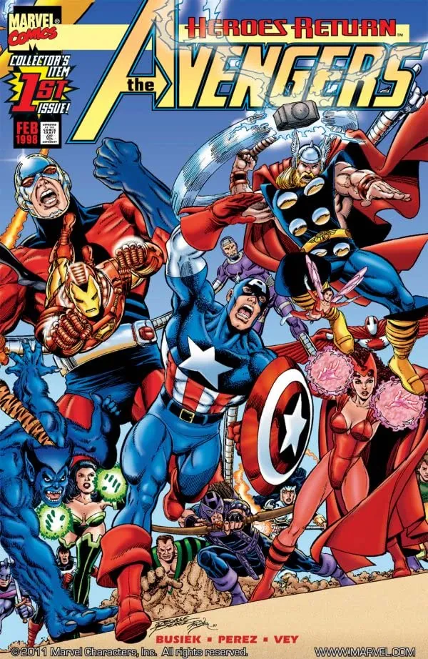 Cover of Avengers #1