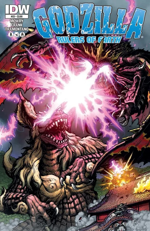 Cover of Godzilla: Rulers of Earth #23