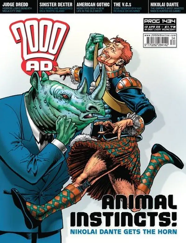Cover of 2000 AD #1434
