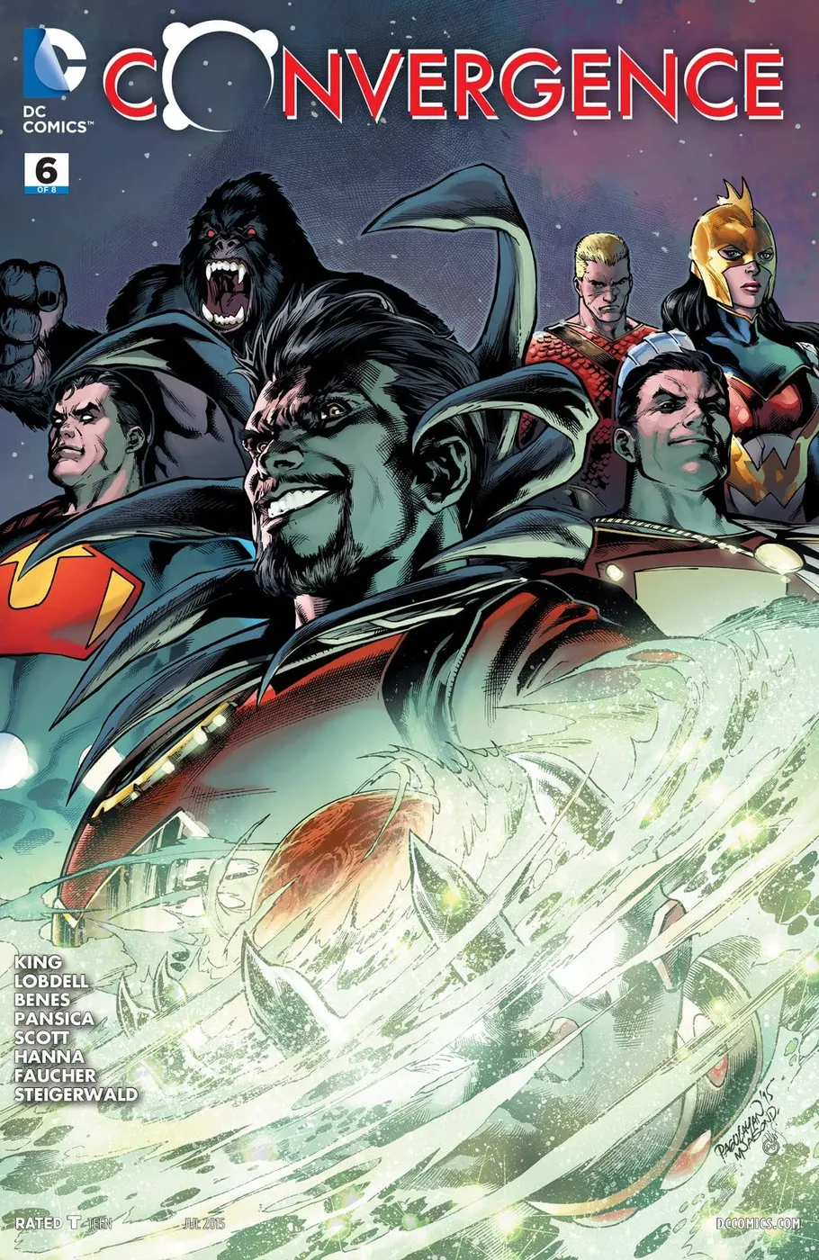 Cover of Convergence #6