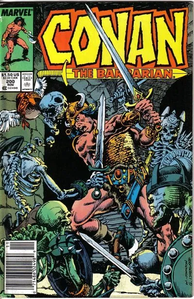 Cover of Conan the Barbarian #200