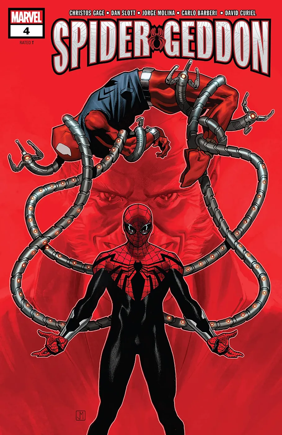 Cover of Spider-Geddon #4
