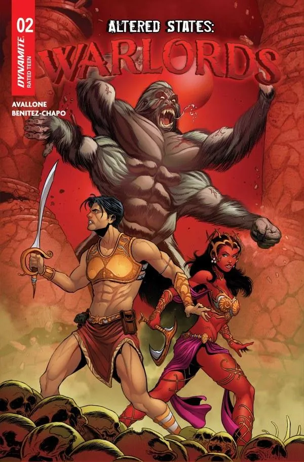 Cover of Altered States: Warlords #2