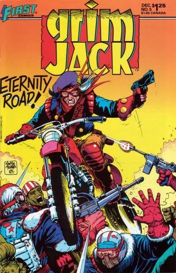 Cover of GrimJack #5