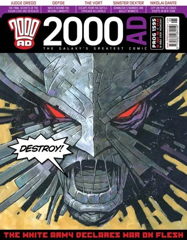 Cover of 2000 AD #1595