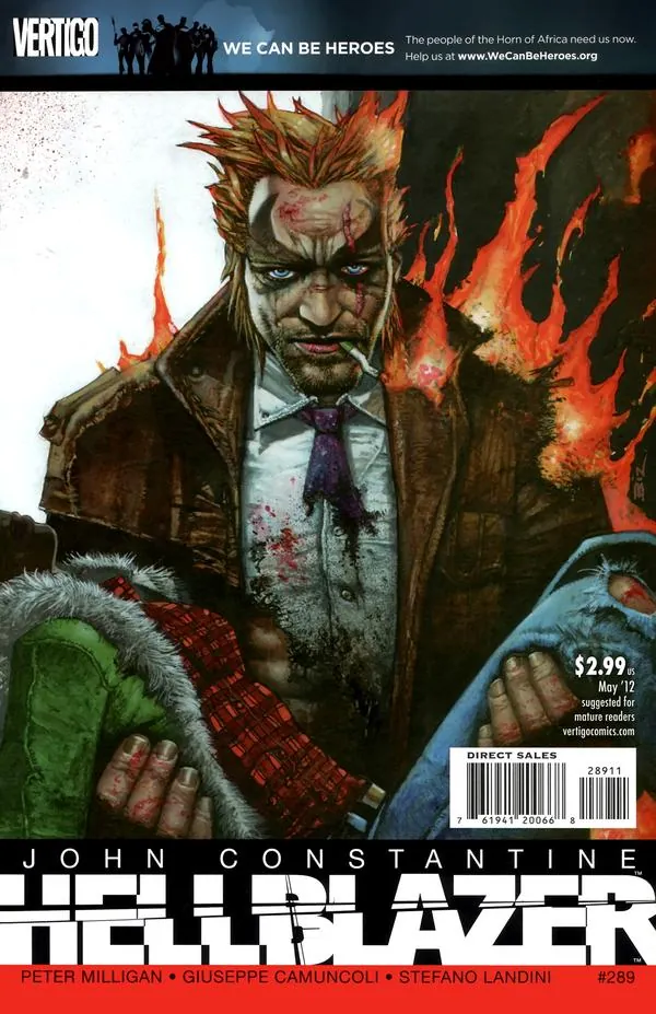 Cover of Hellblazer #289