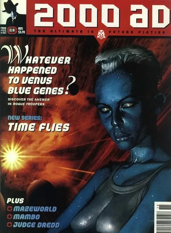 Cover of 2000 AD #1015
