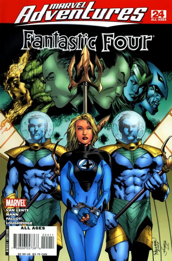 Cover of Marvel Adventures Fantastic Four #24