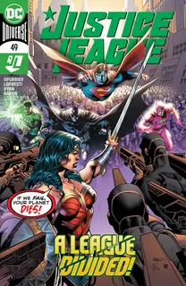 Cover of Justice League #49