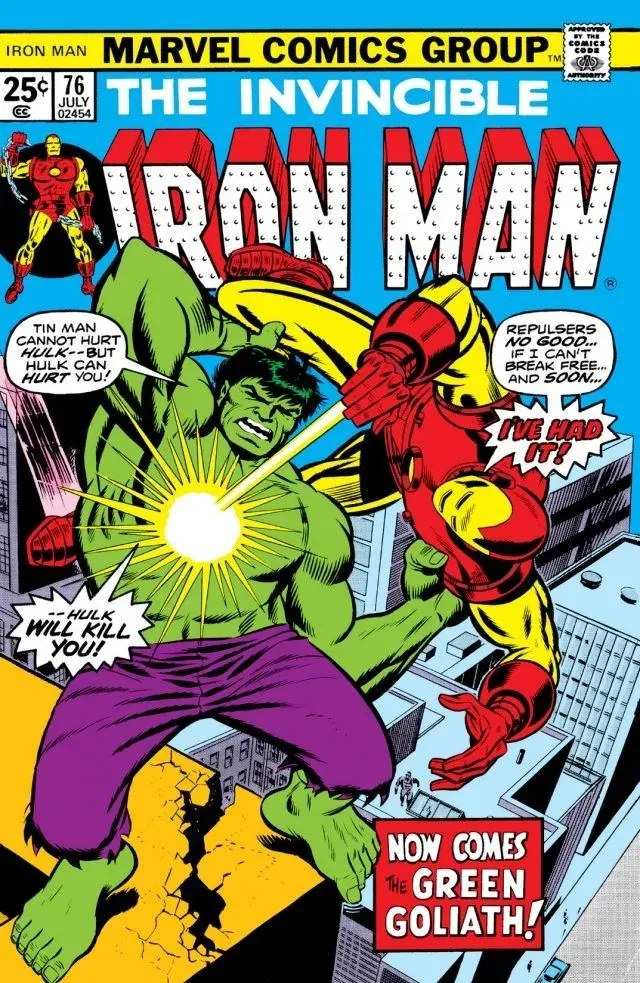 Cover of Iron Man #76