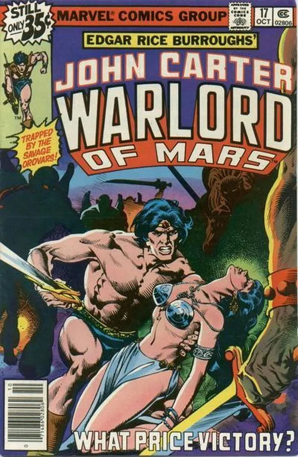 Cover of John Carter, Warlord of Mars #17