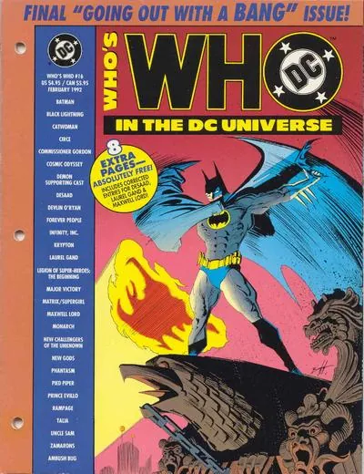 Cover of Who's Who in the DC Universe #16