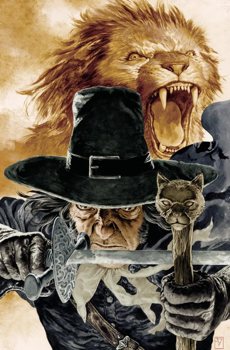 Cover of Solomon Kane: The Lion Errant #1
