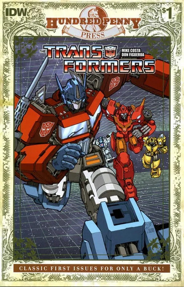 Cover of Hundred Penny Press: The Transformers #1