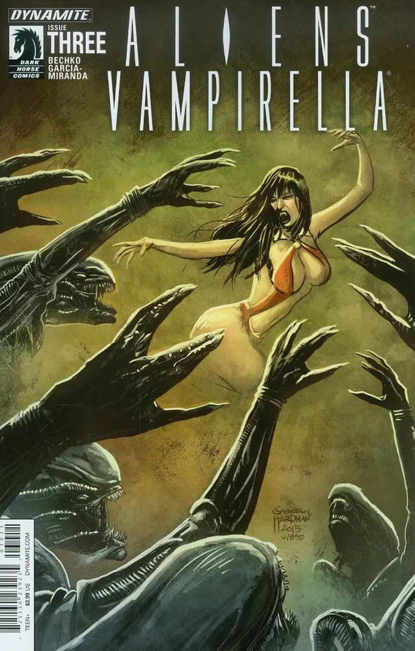 Cover of Aliens / Vampirella #3